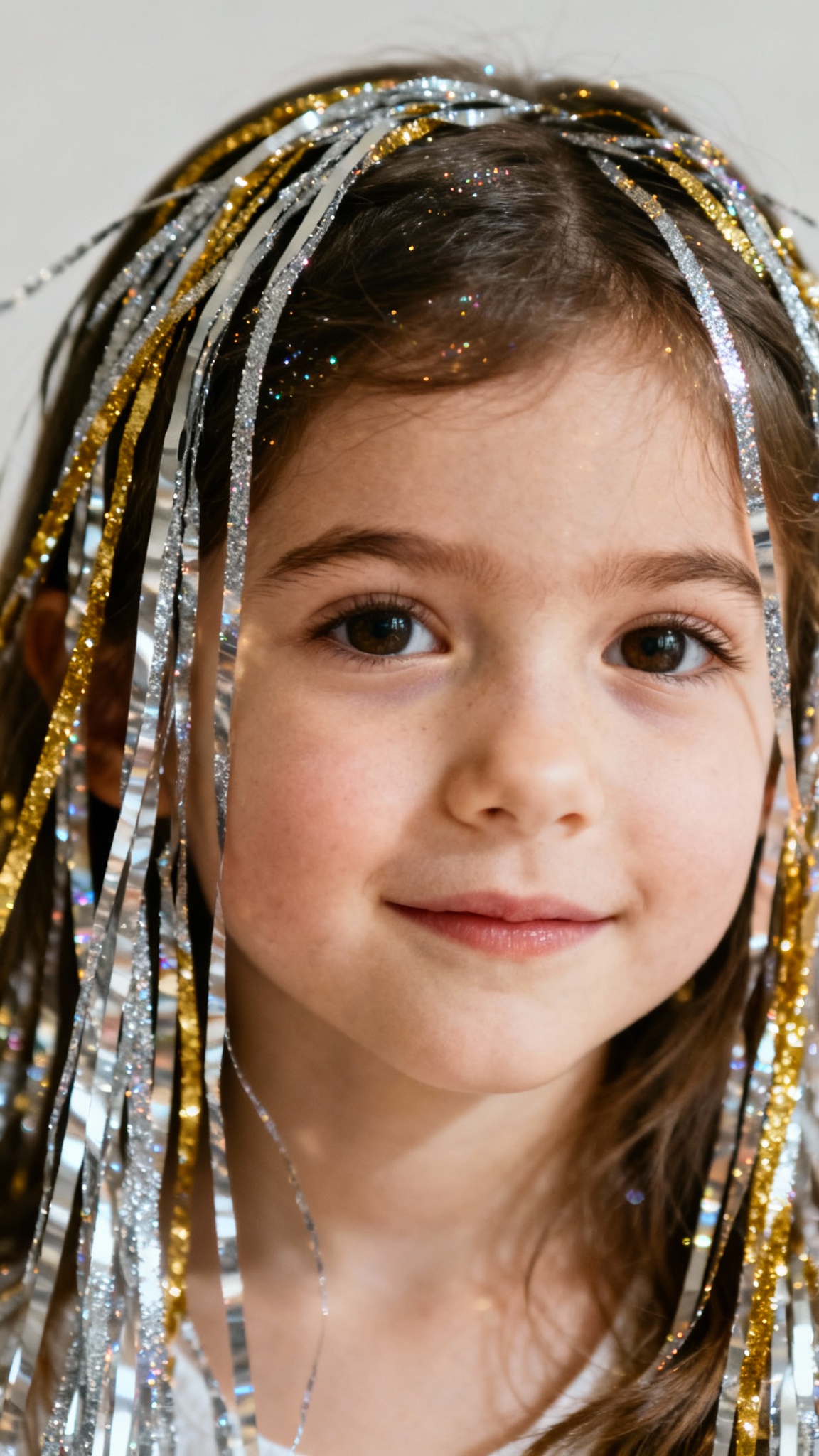 Tinsel Hair Strands