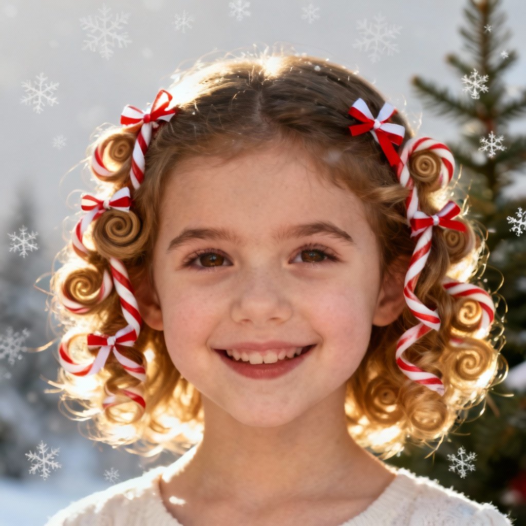Candy Cane Curls