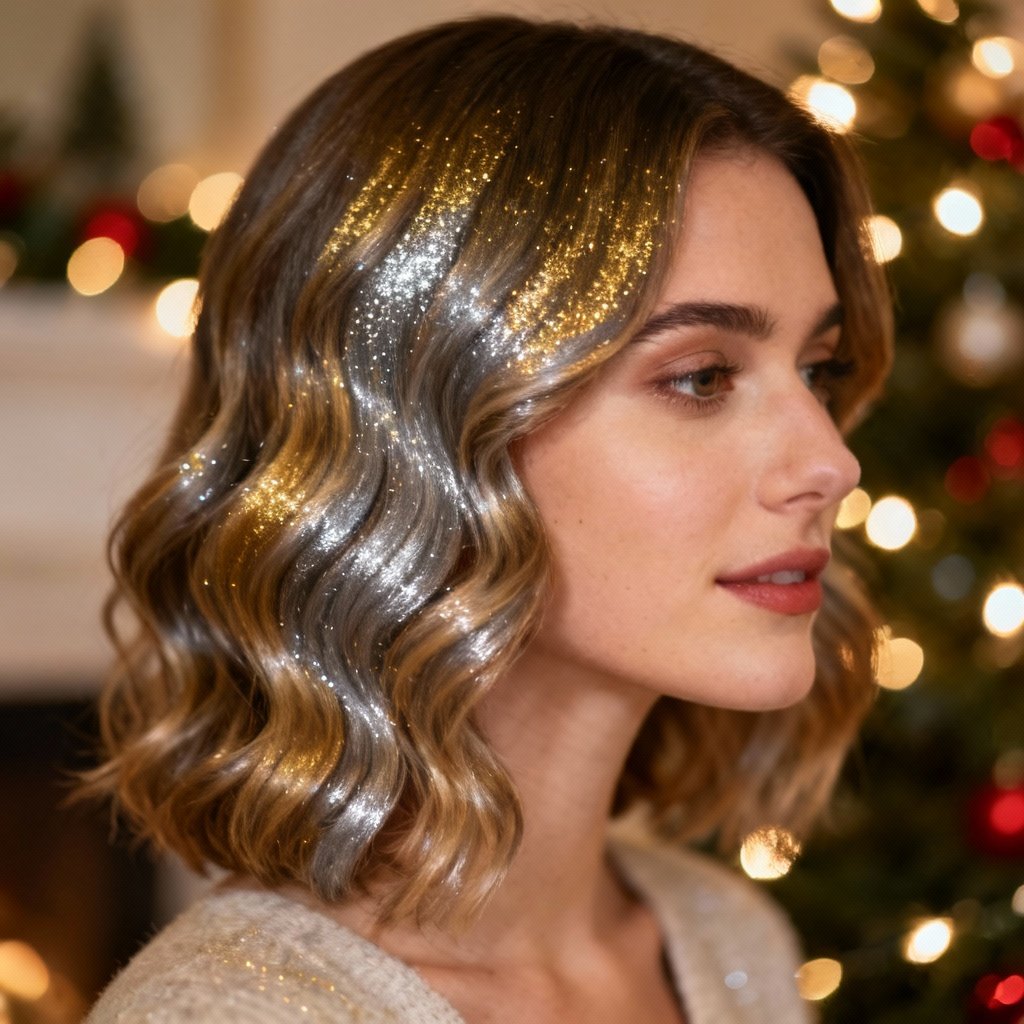 Glittery Hair Spray
