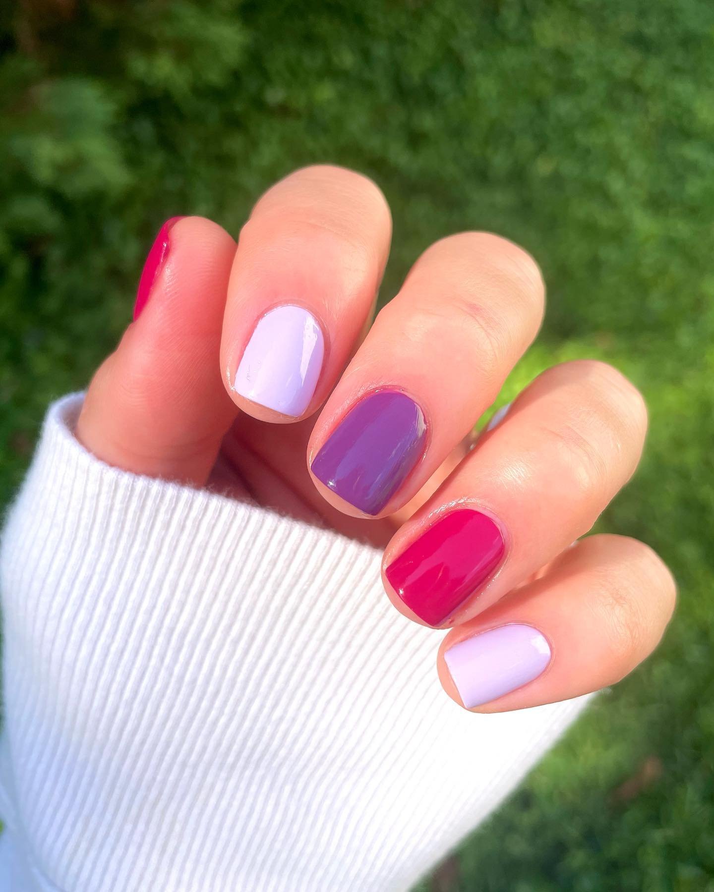 Multicolor Nail Design