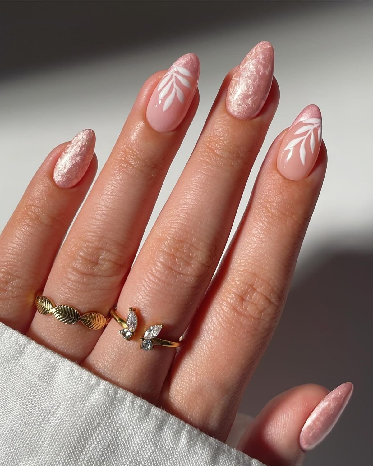 Pink Nude Nails