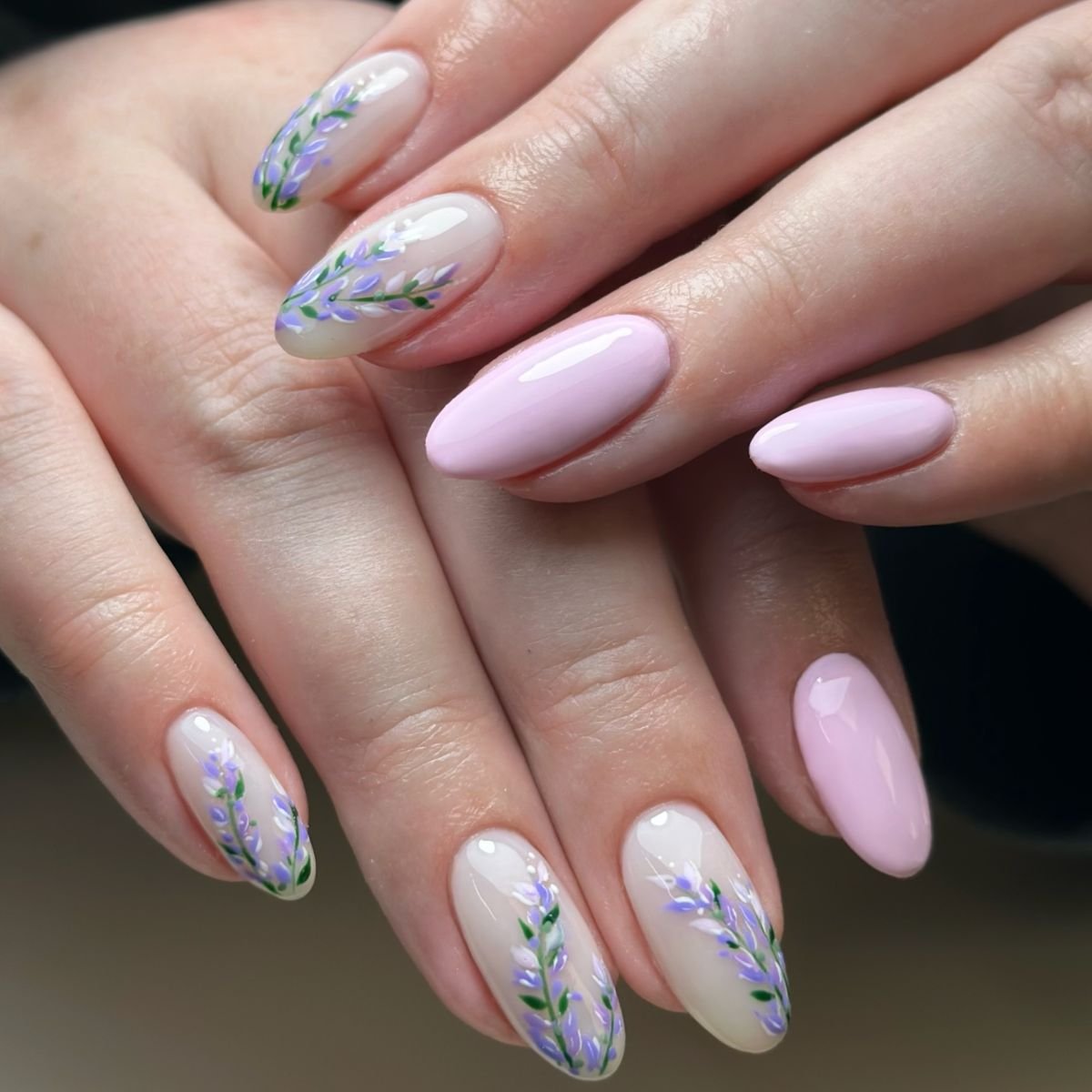 Spring Flower Nails