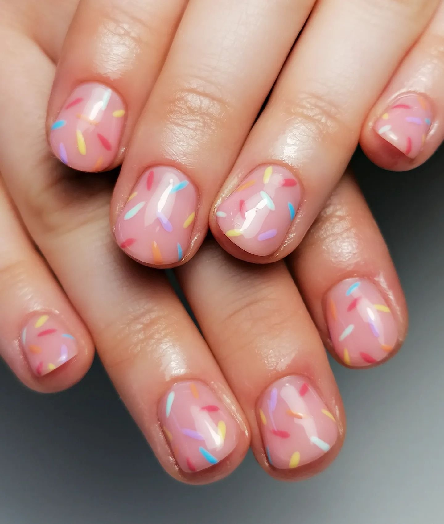 Sprinkle Nail Art