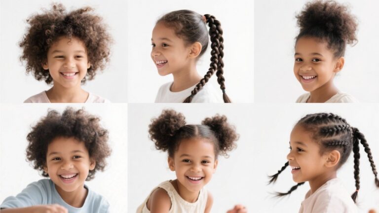 21 Adorable Natural Hairstyles for Kids That Are Easy and Cute
