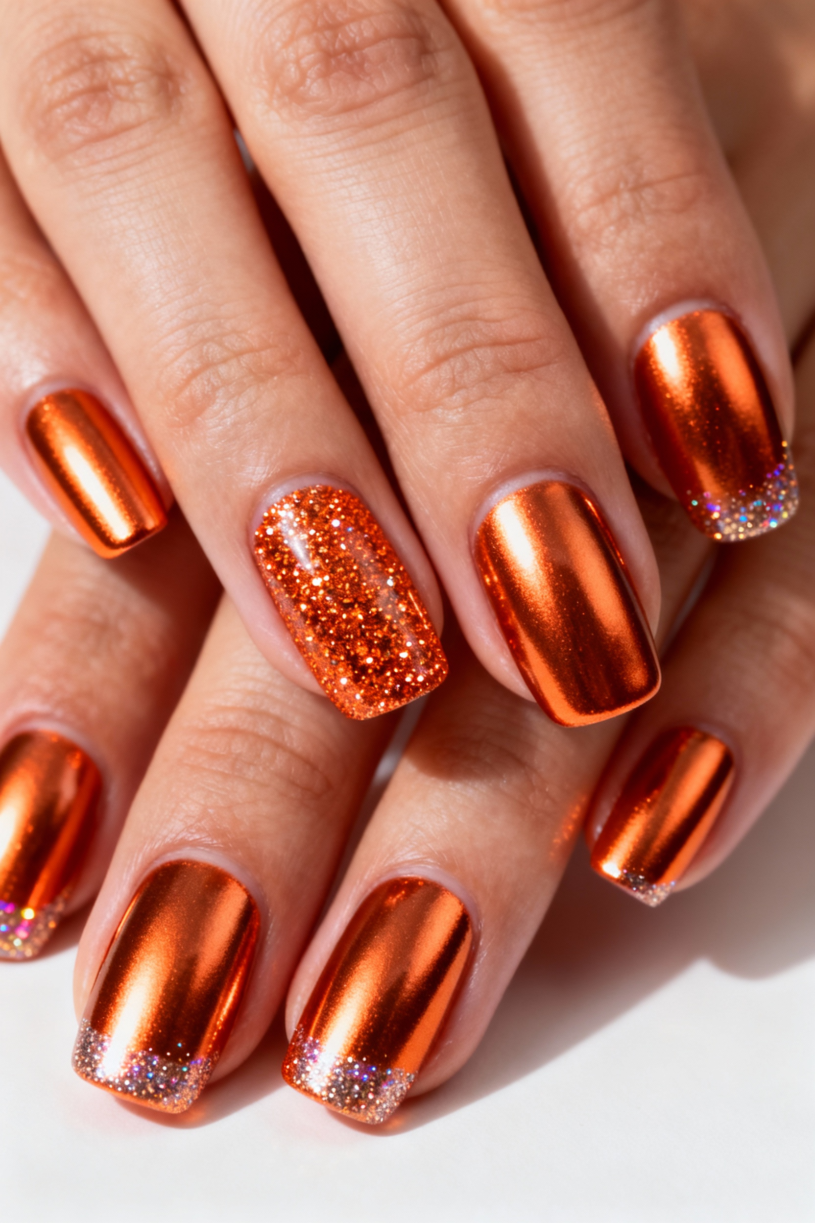 Glitter Chrome Accent