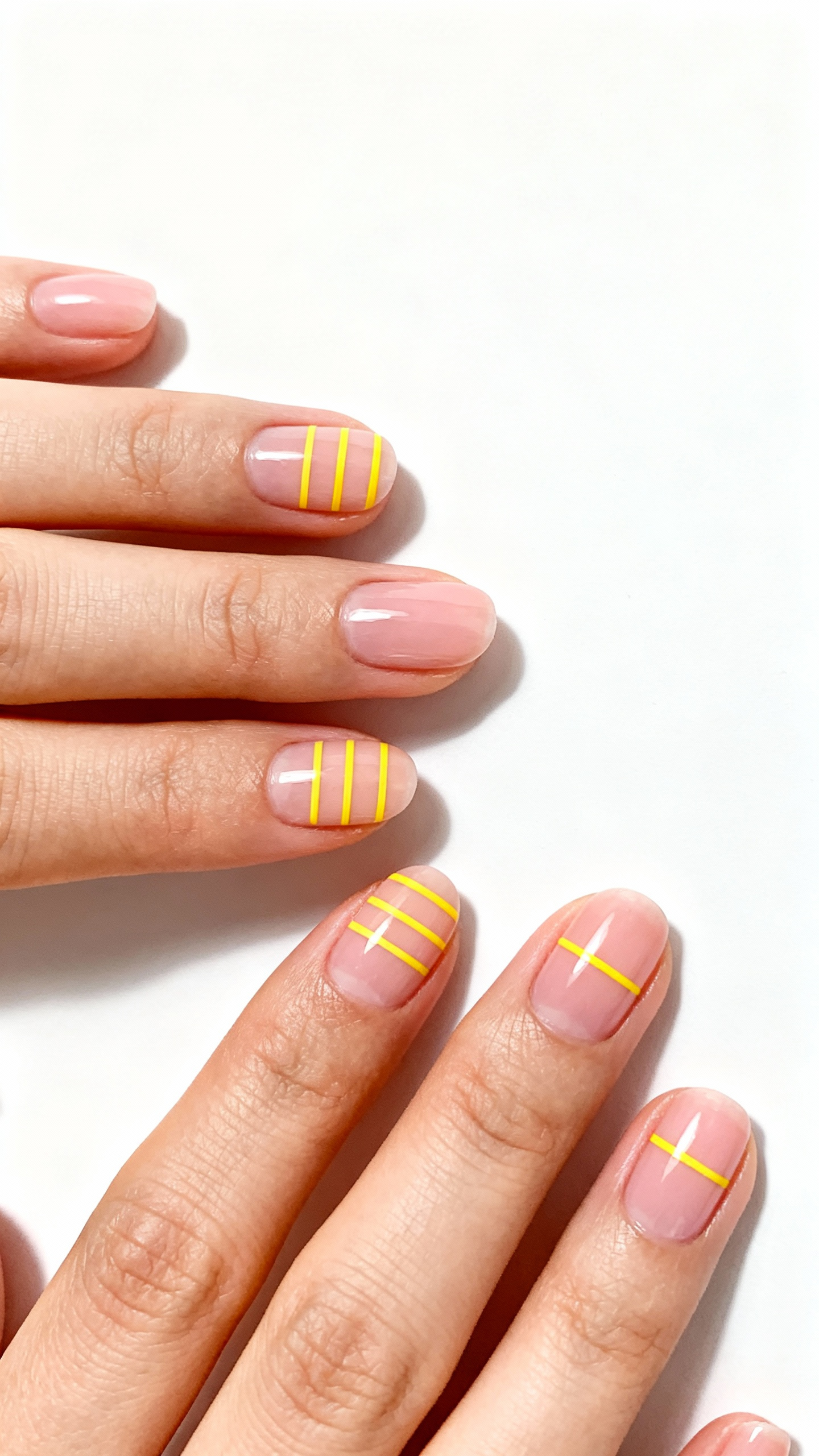 Minimalist Yellow Lines