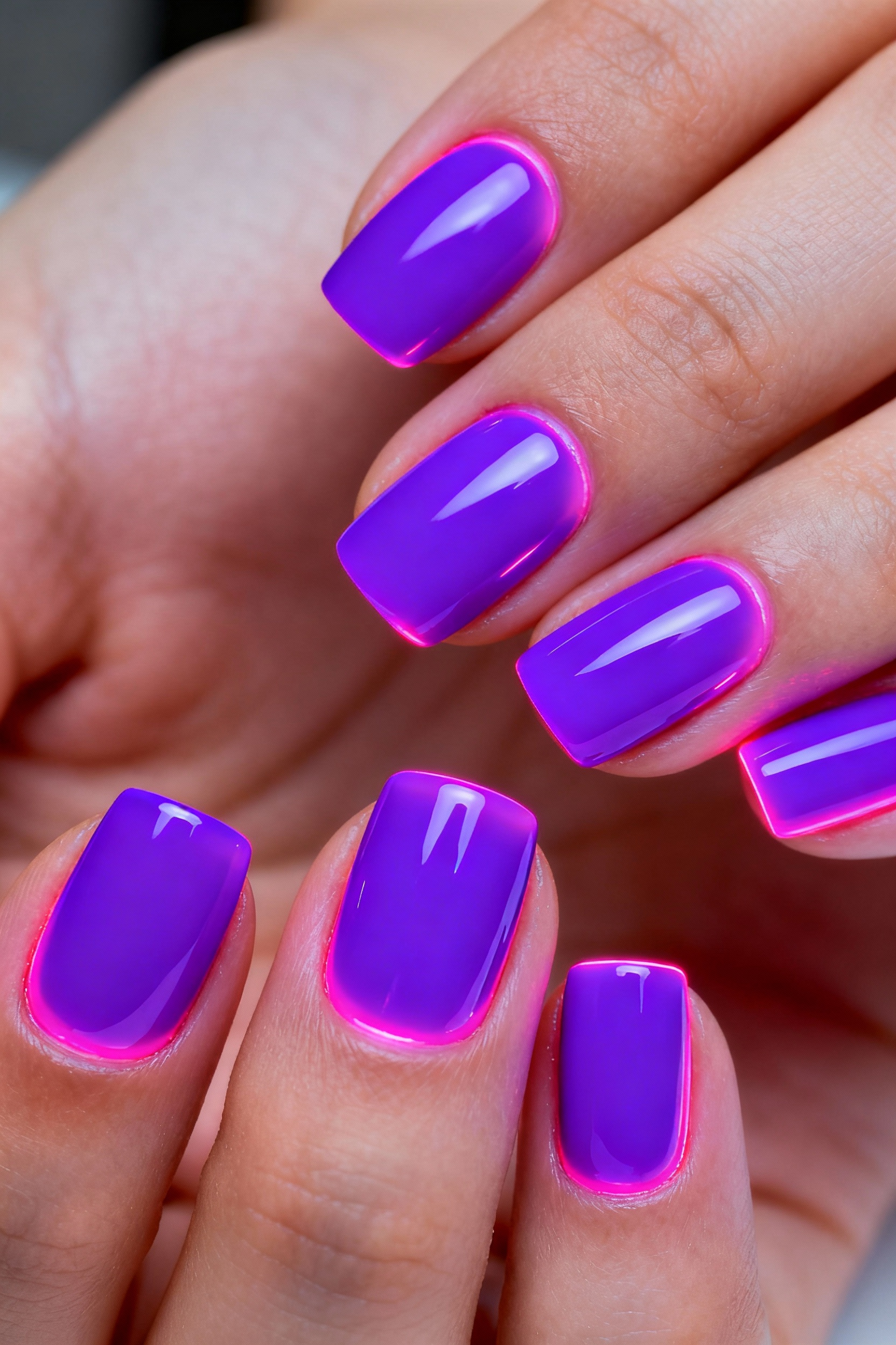Neon Purple Glow