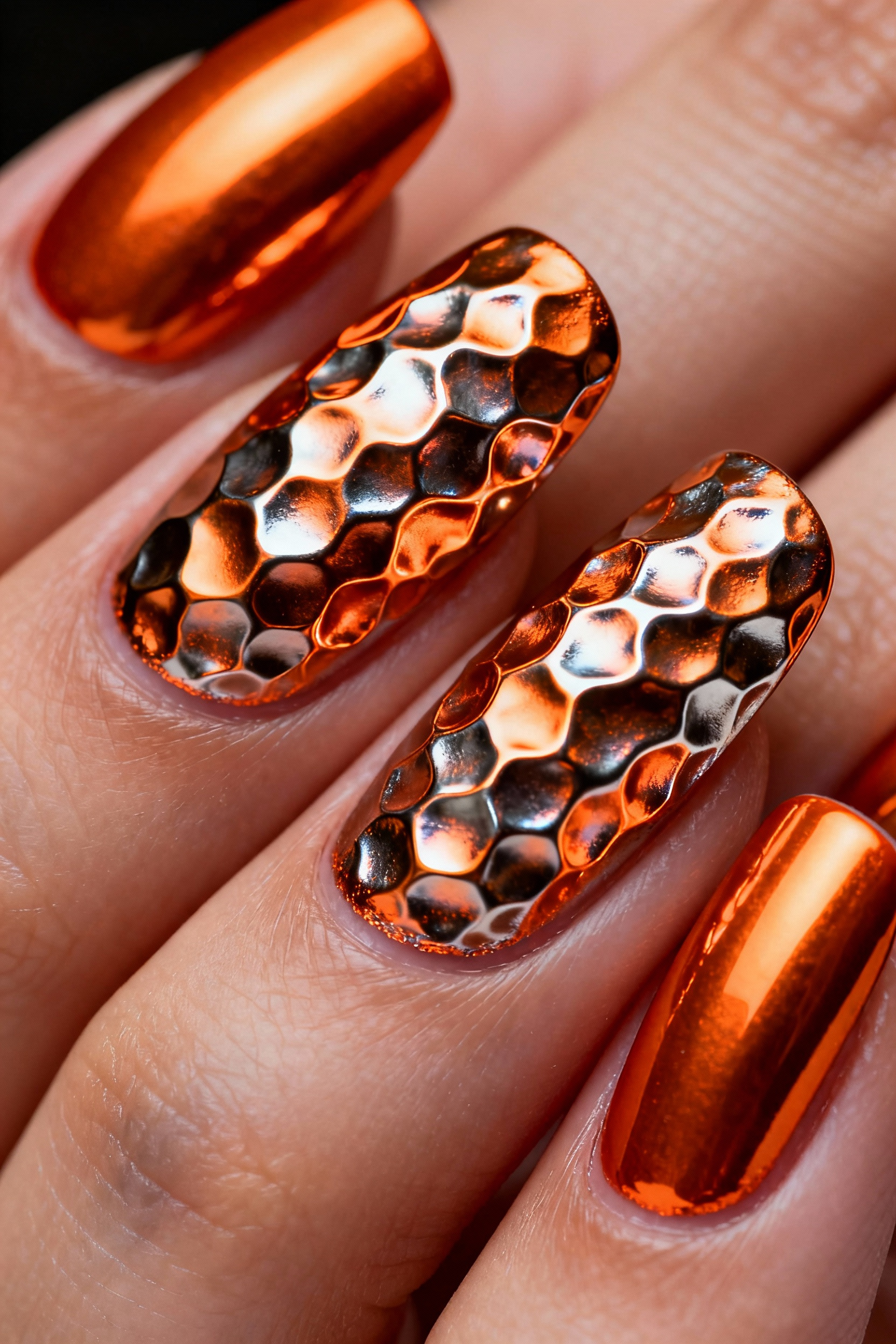 Textured Chrome Surface