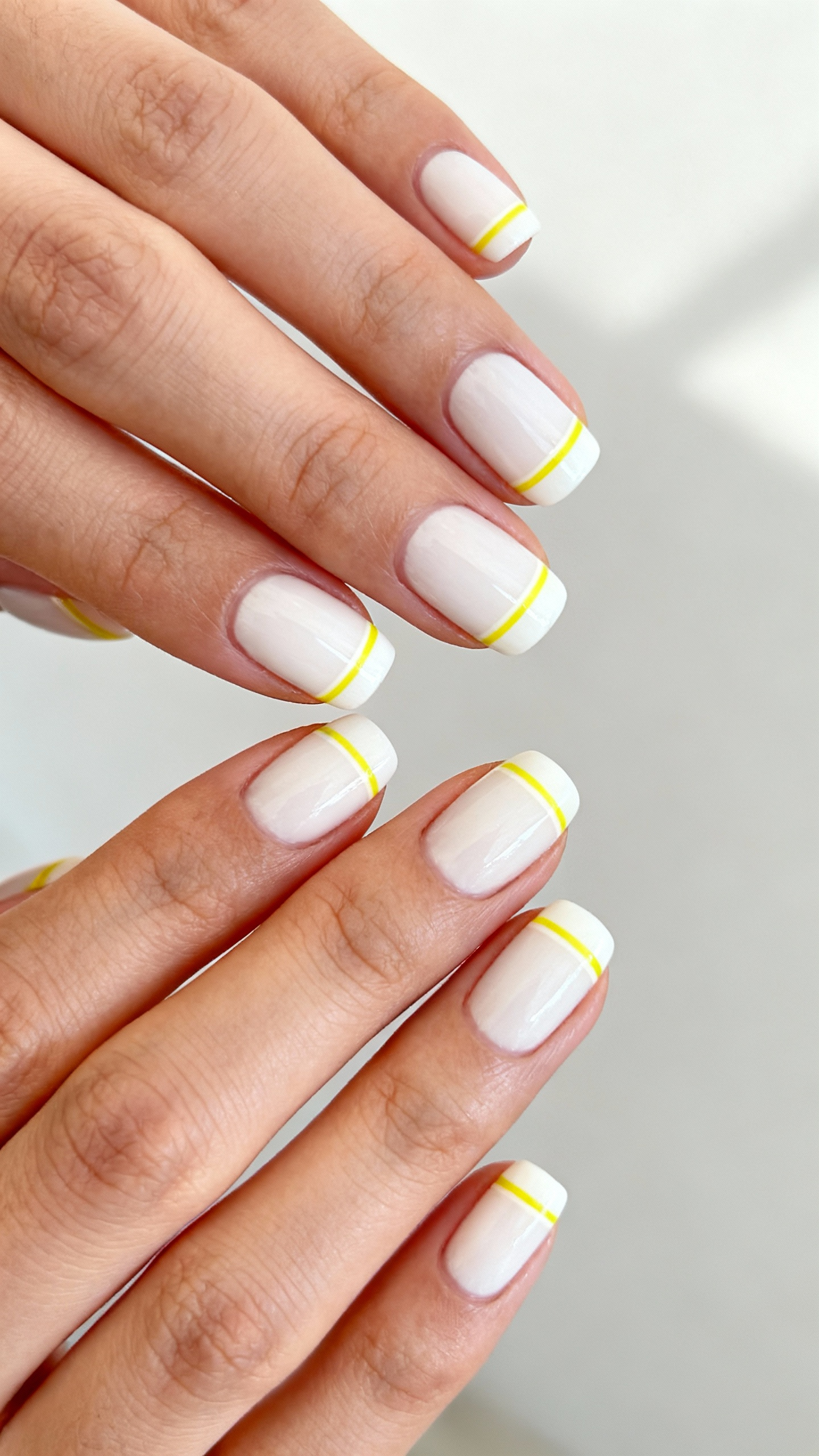 Yellow Accent Stripes