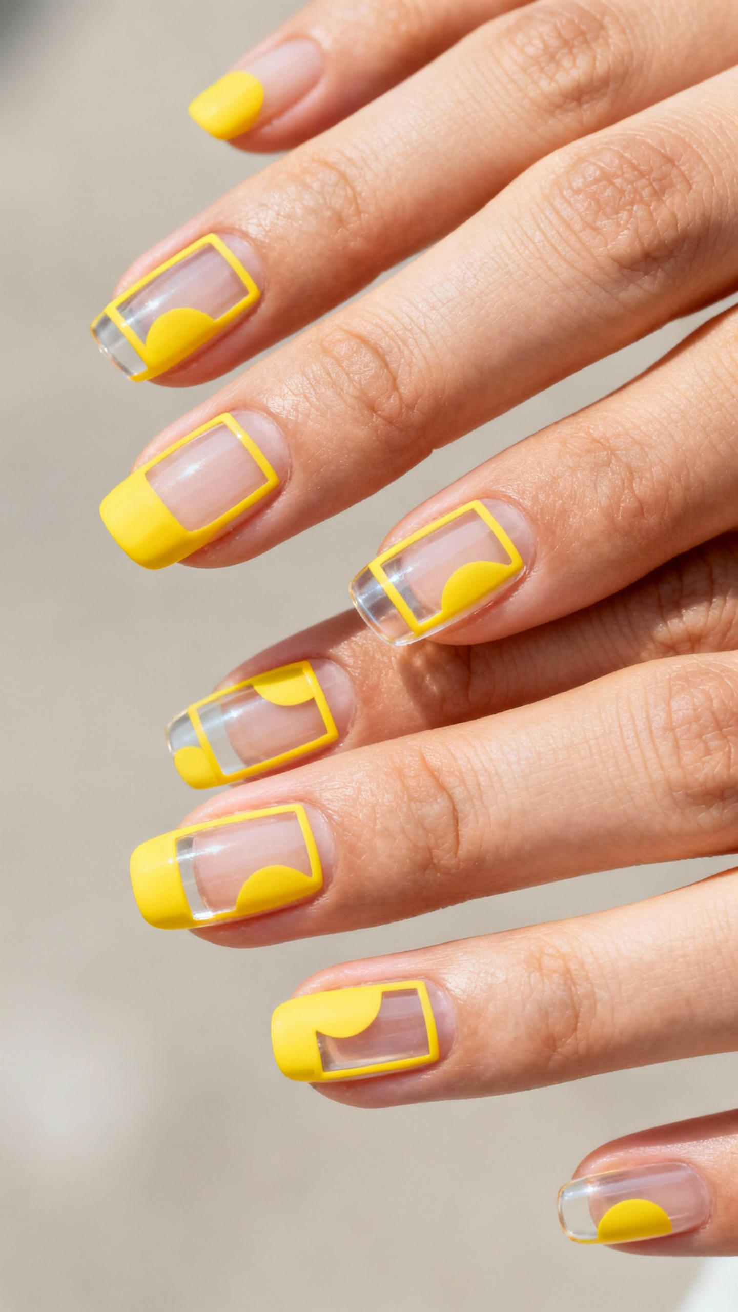 Yellow Negative Space