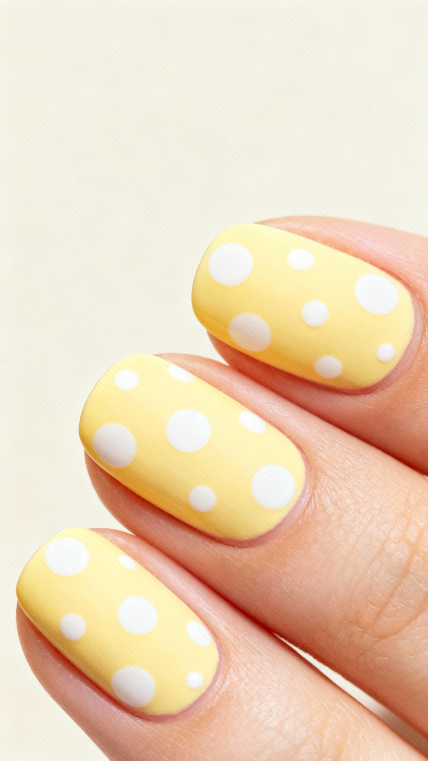 Yellow Polka Dots