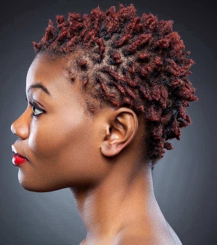 Afro Knot Style