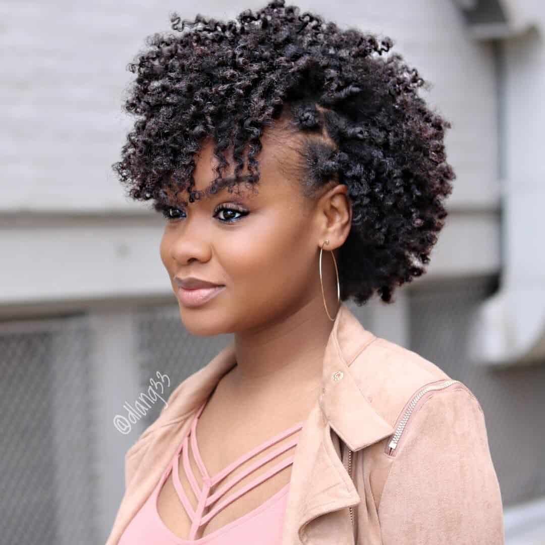Bantu Knot Twist-Out