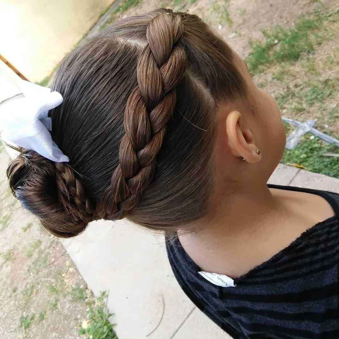 Dutch Braid Bun