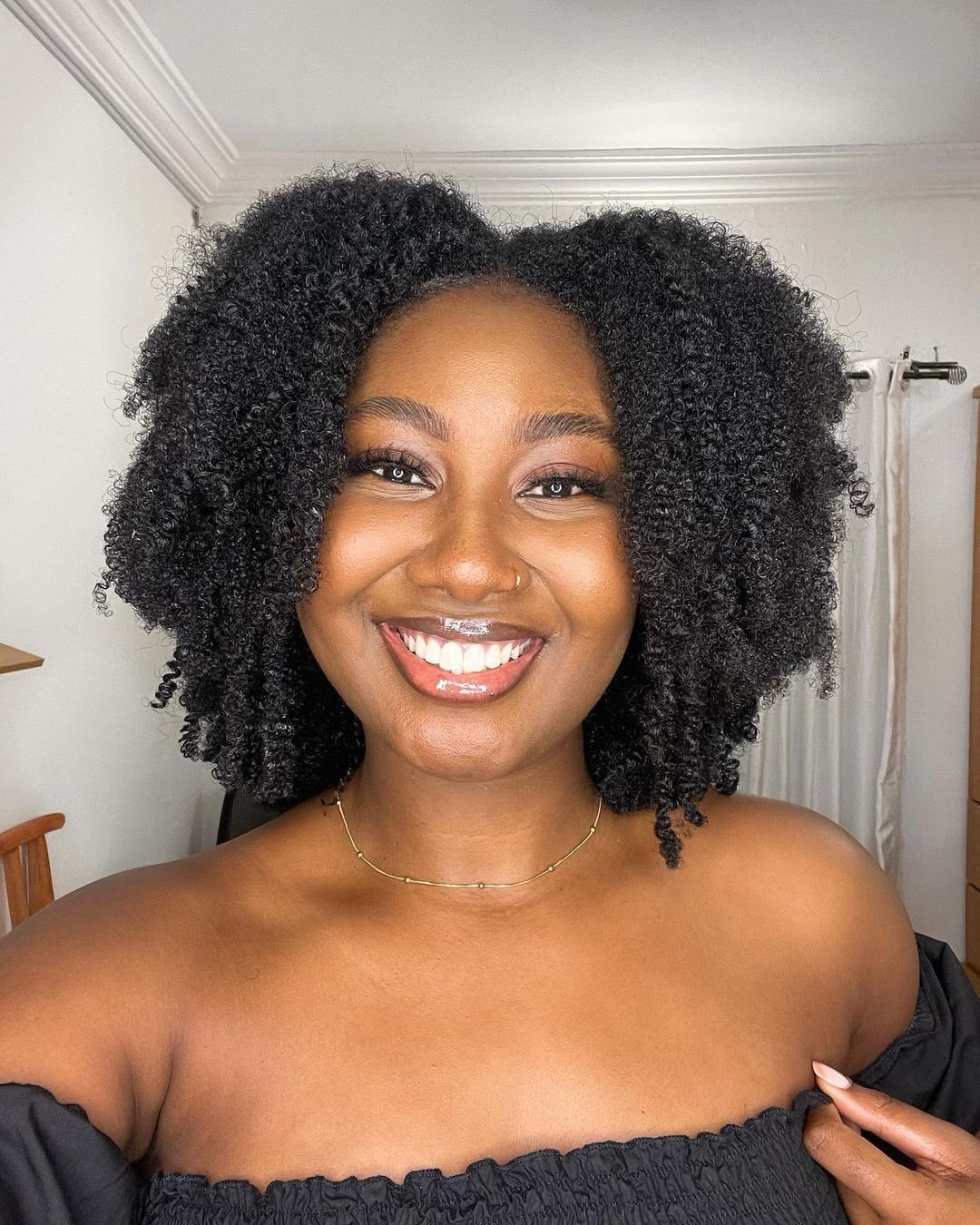 Middle Part Twist Afro