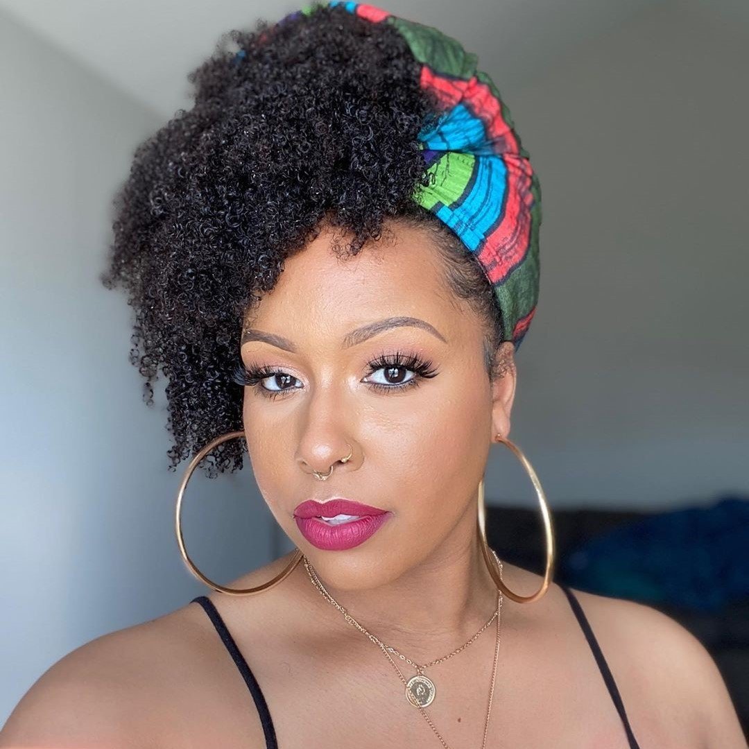 Pineapple Updo Headwrap