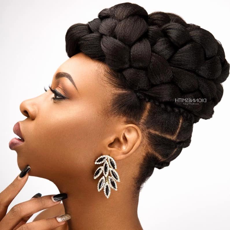 Rolled Wedding Braid