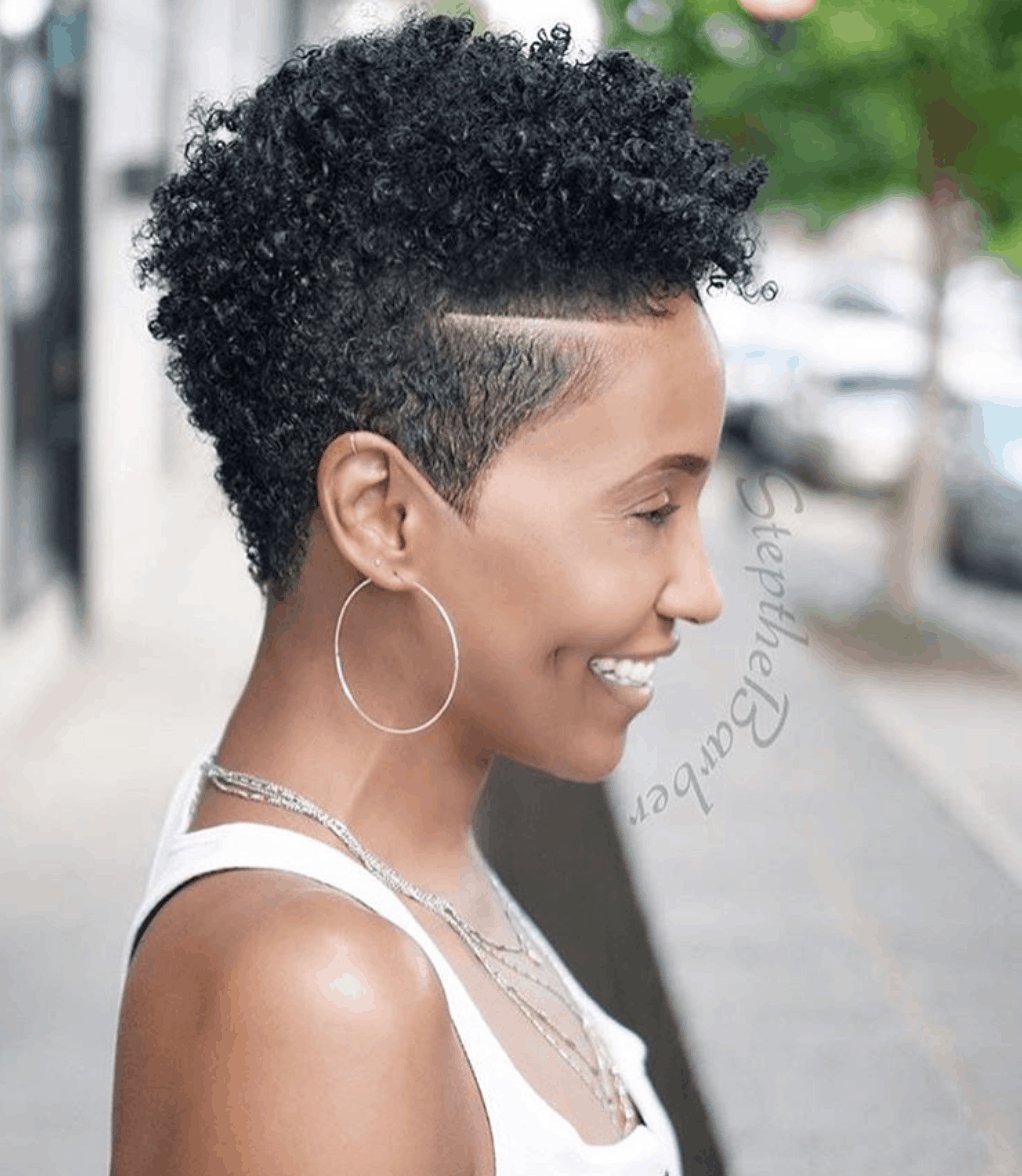 Short Tapered Hair