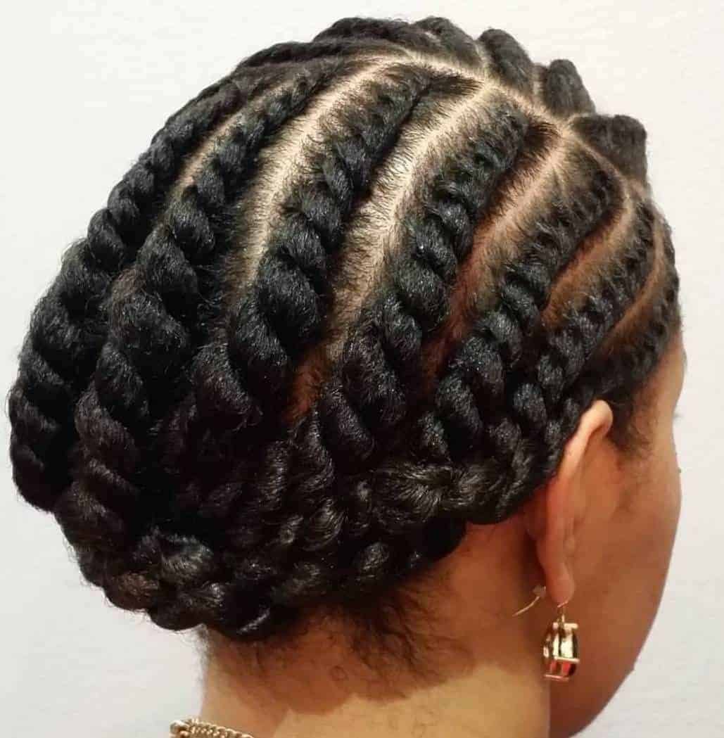 Small Cornrow Styles