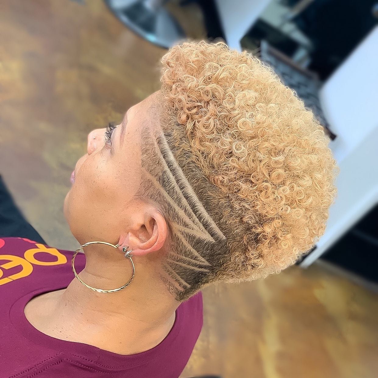 Tapered Mohawk Style