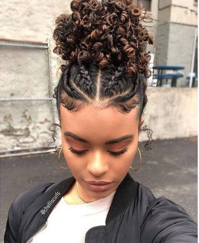 Transitional Hair Bun