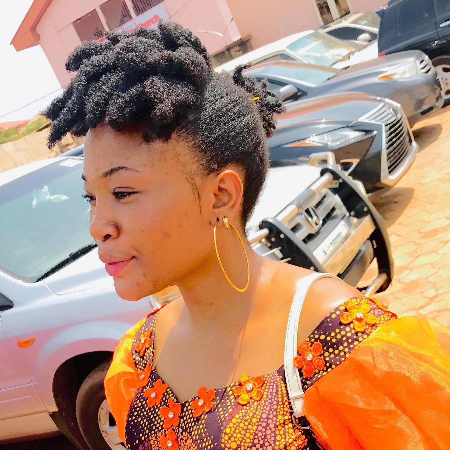 Twisted Bang Ponytail