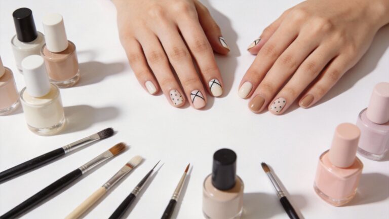 15 Easy Nail Art Ideas Using Professional Brushes for Beginners