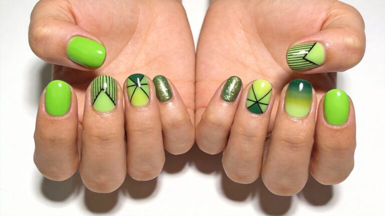 15 Lime Green Nail Designs for Fresh and Fun Manicures