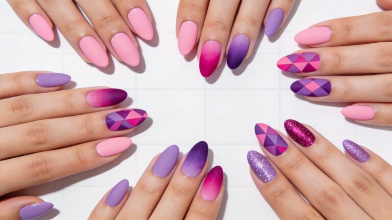 17 Pink and Purple Nail Ideas for Your Style Goals