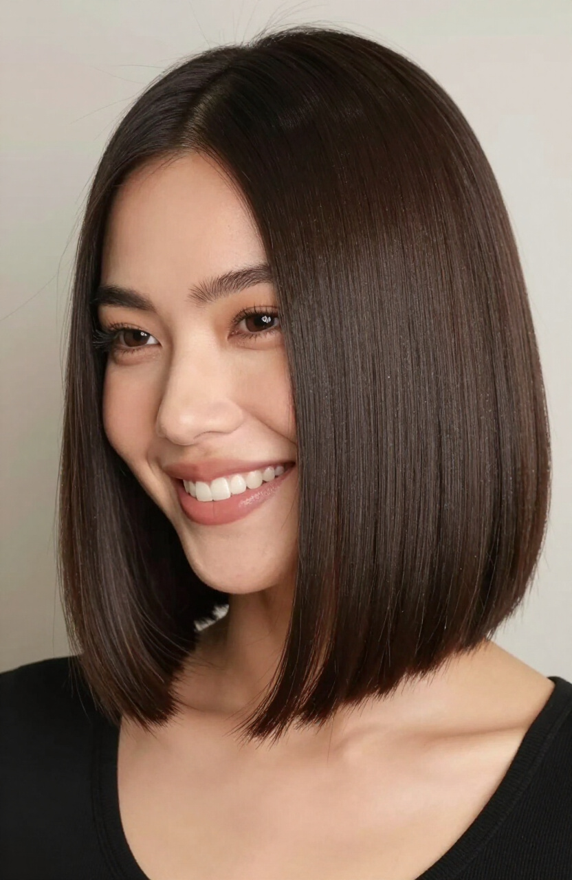 Blunt Bob Cut