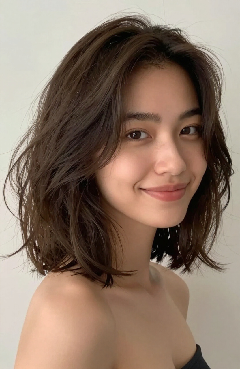 Casual Wavy Bob