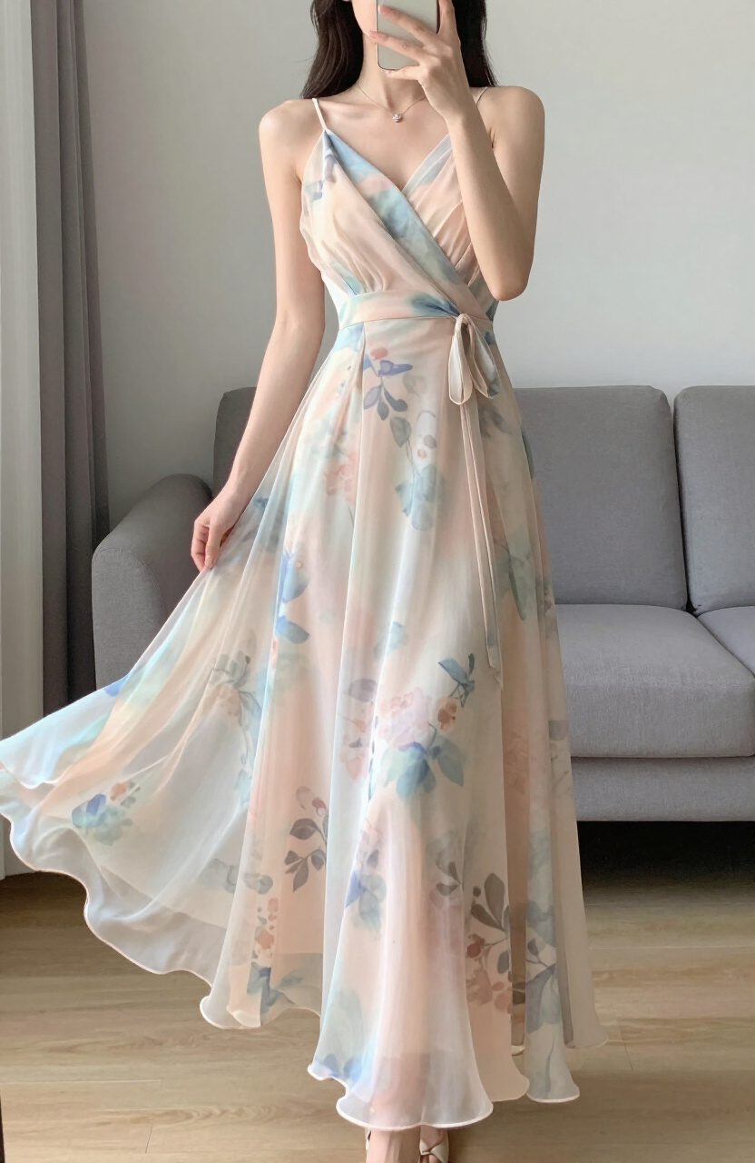 Chiffon Fabric Dresses