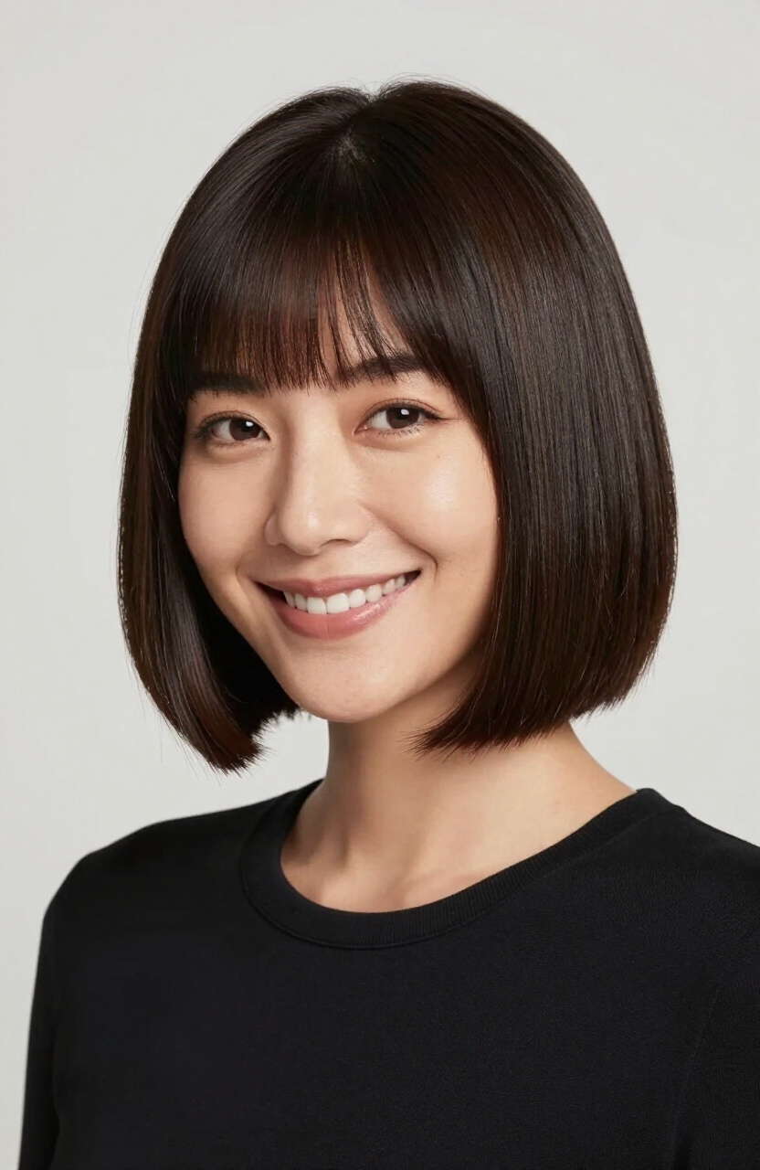 Chin-Length Bob