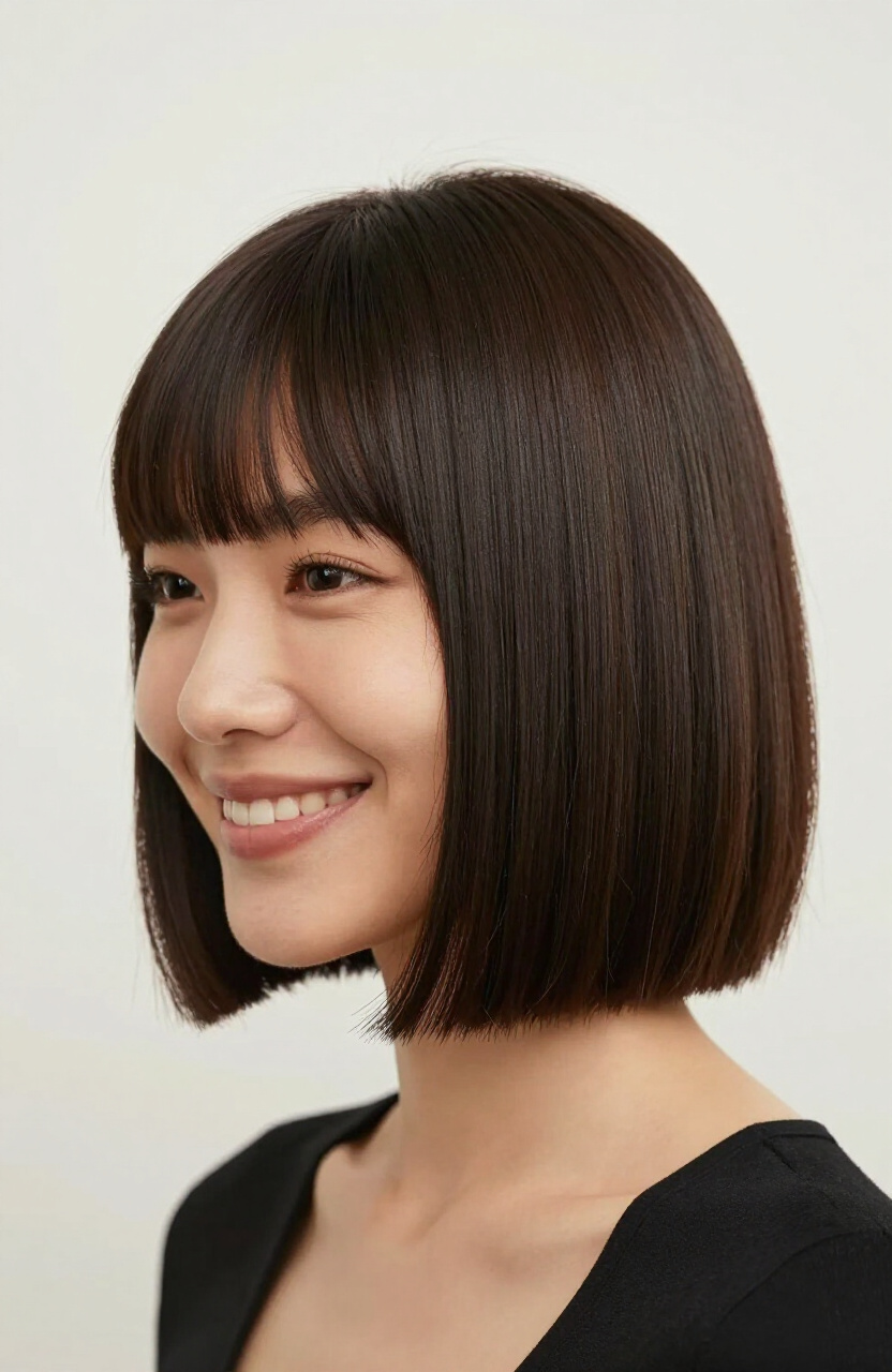 Chin-Length Bob