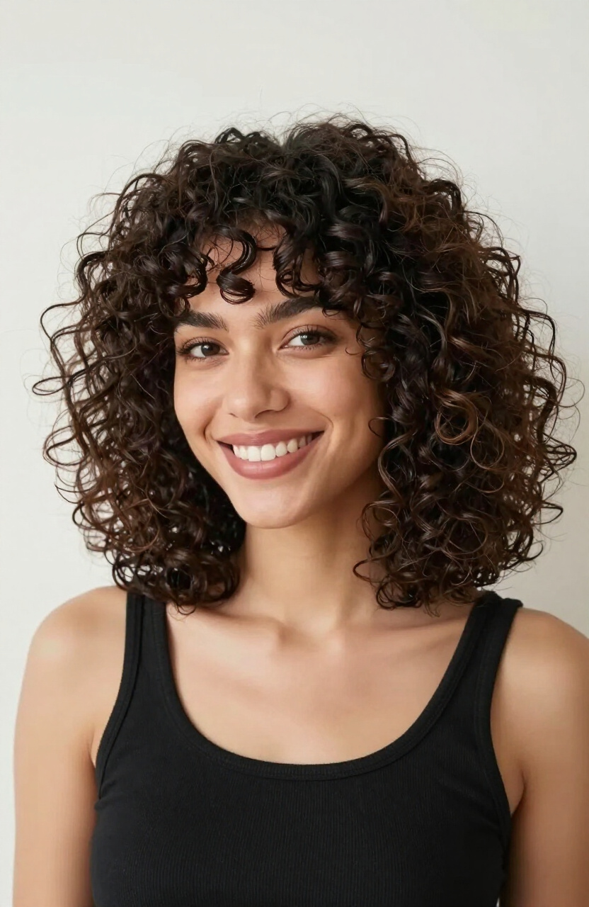 Curly Bob Layers