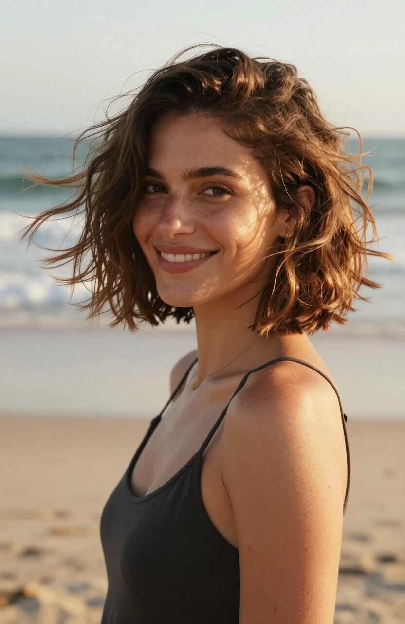 Effortless Beach Look