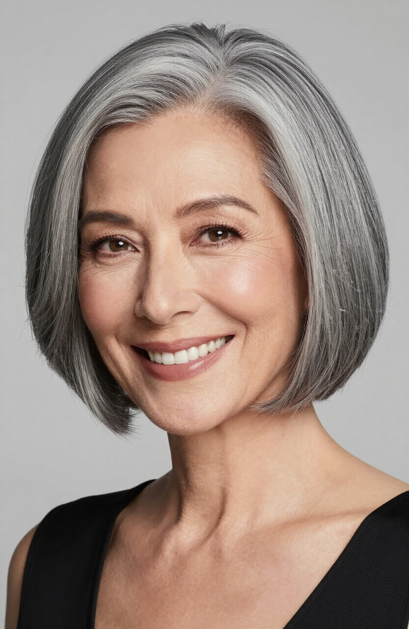 Gray Bob Color