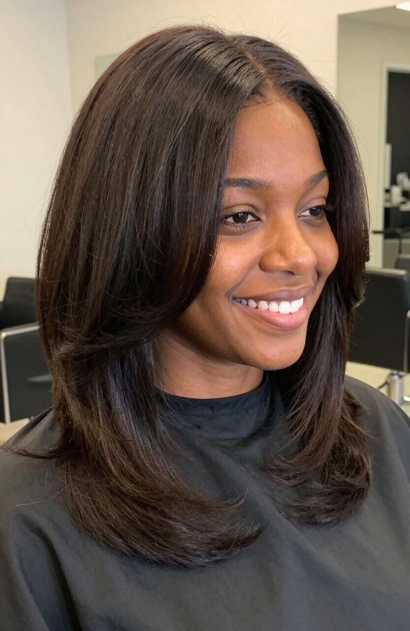 Layered Long Bob