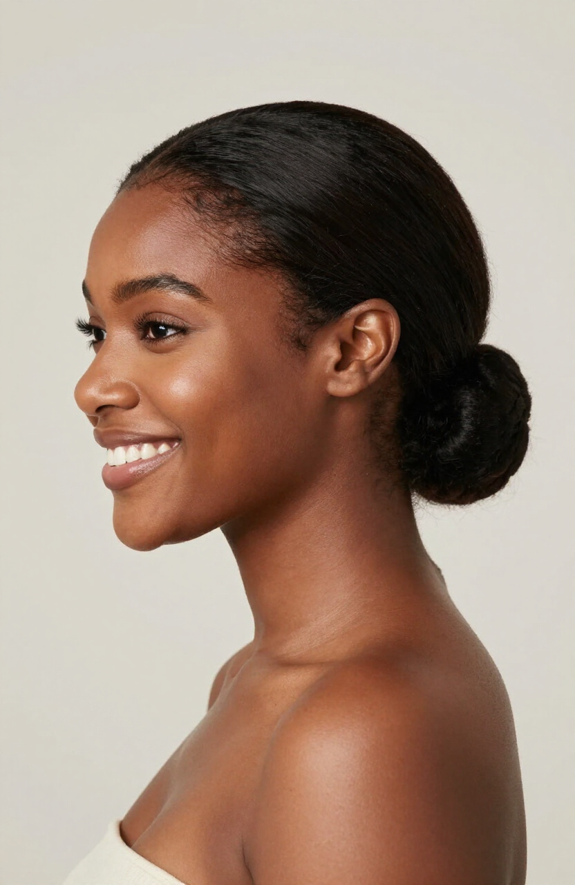 Low Bun Style