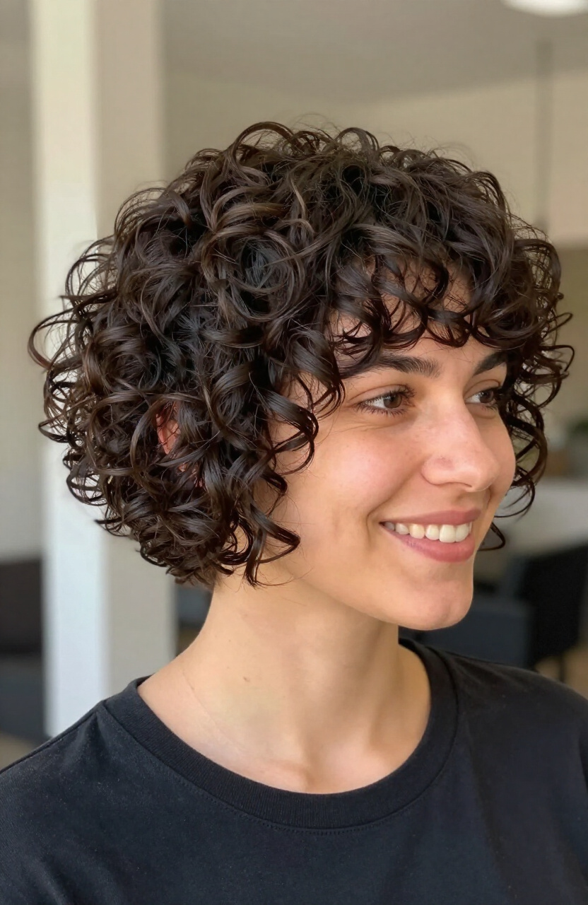 Pixie Curl Bob