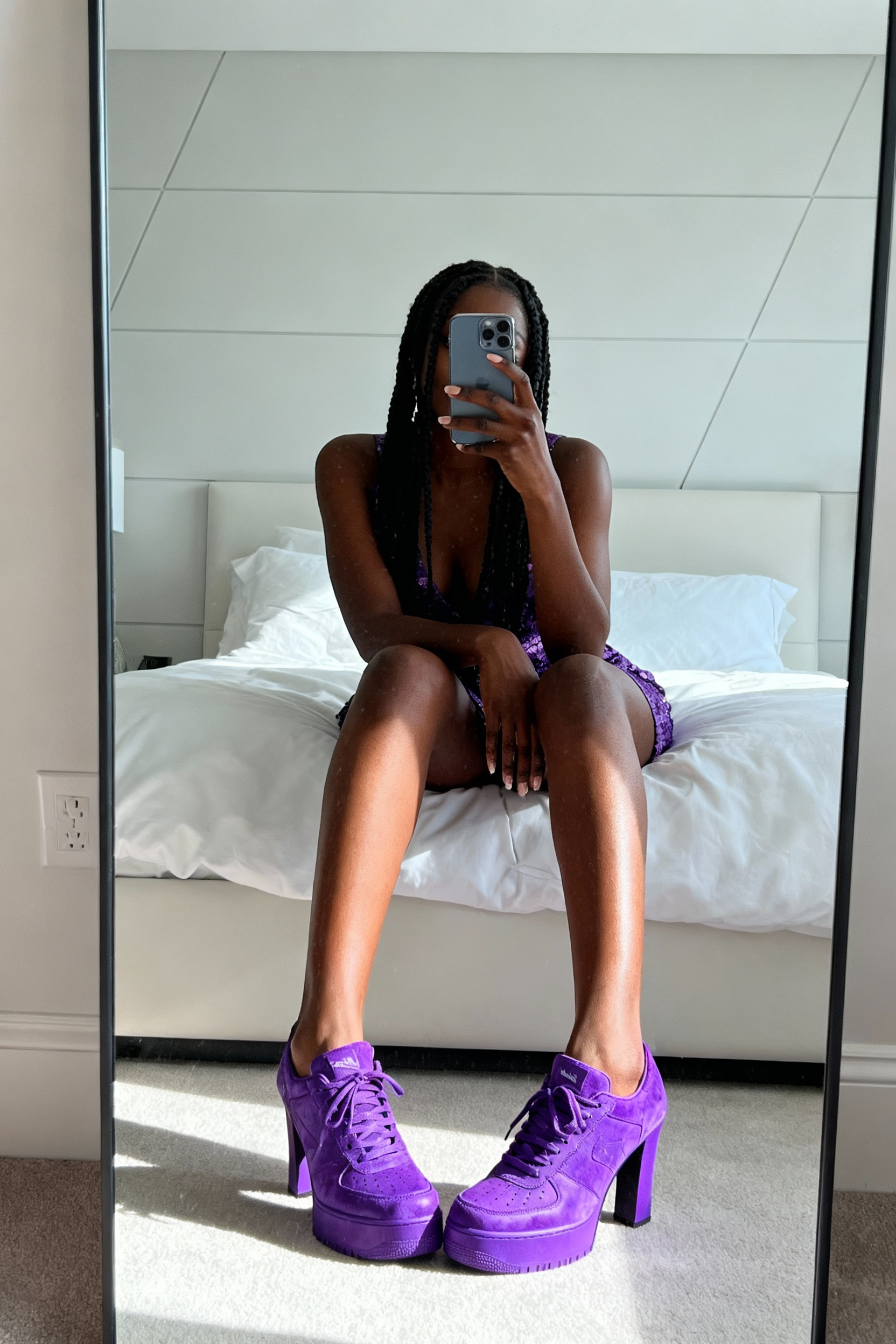 Purple Shoes