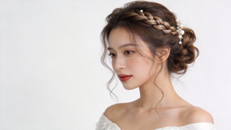 Romantic Updo Hairstyles for Brides