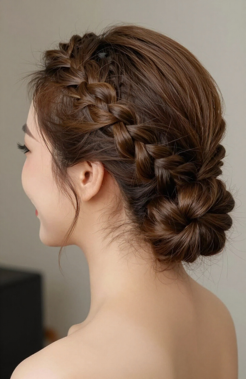 Rope Braid Updos
