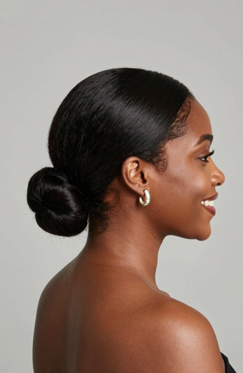 Smooth Chignon Base