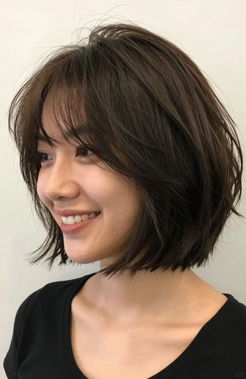 Textured Bob Cuts