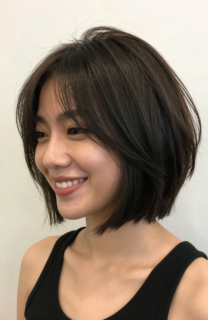 Textured Bob Style