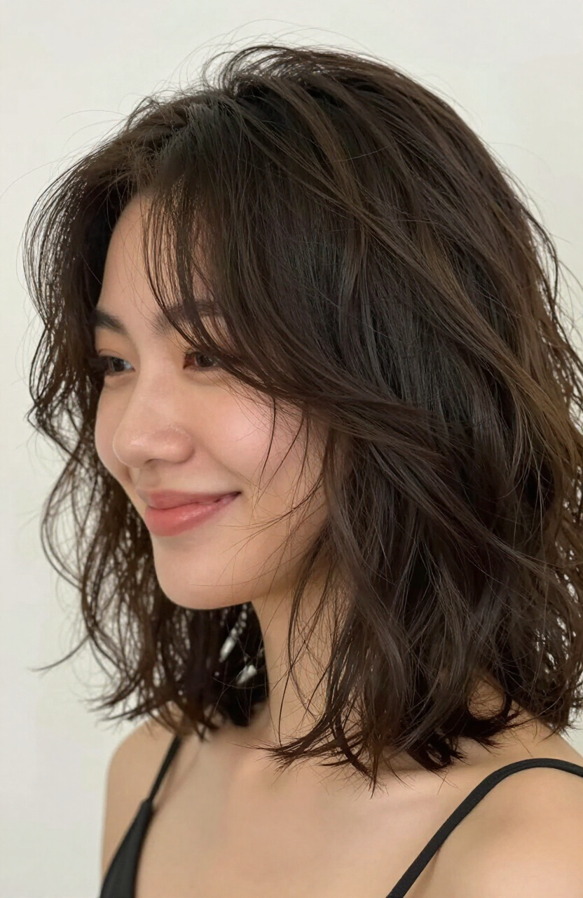 Tousled Bob Waves