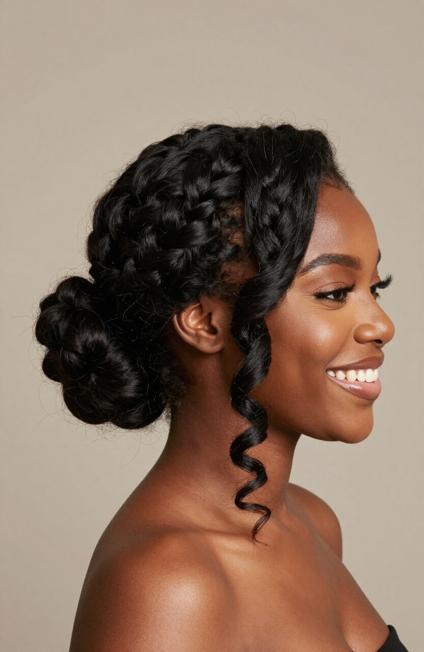 Twisted Side Chignon