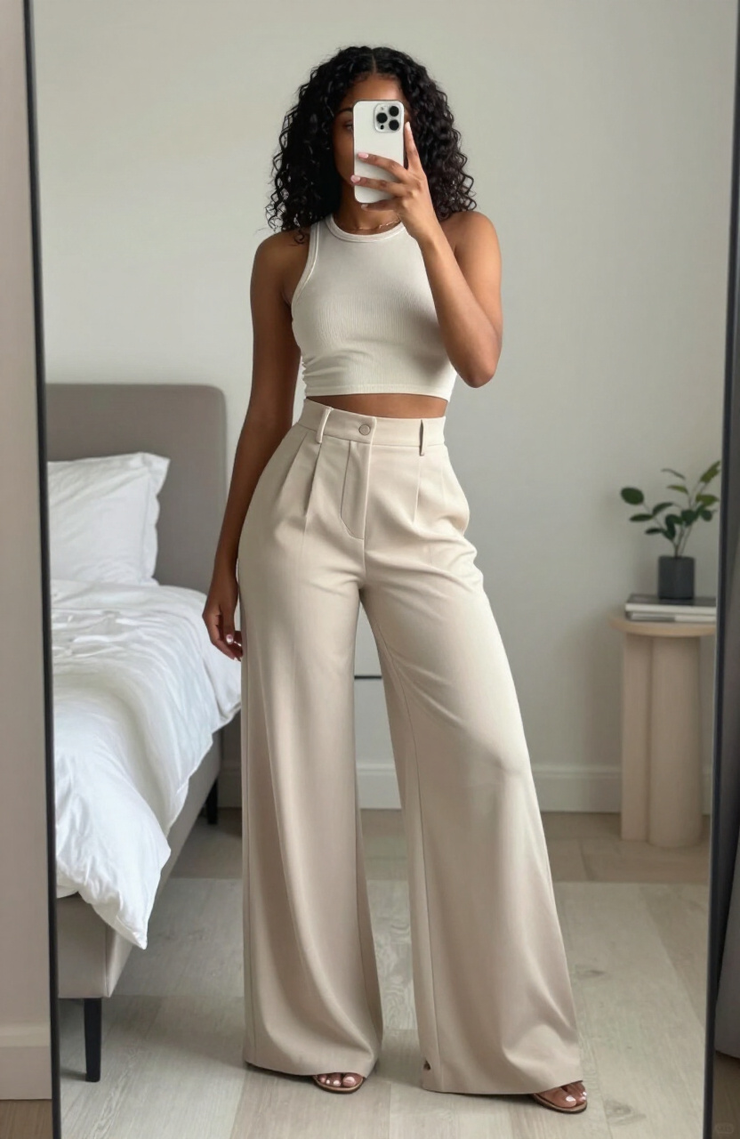 Wide Leg Pants