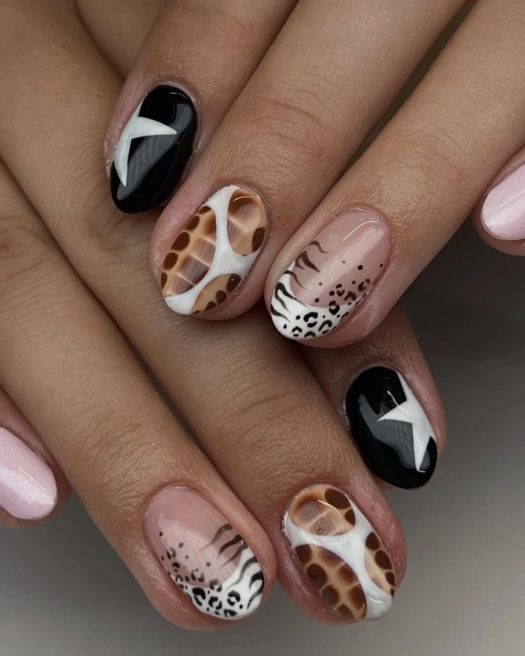 Animal Print Nails